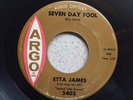 Etta James - Seven Day Fool, Argo Records 5402, Northern Soul 45 7