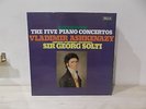 BEETHOVEN The five piano concertos ASHKENAZY SOLTI 4LP BOX