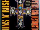 GUNS 'N' ROSES APPETITE FOR DESTRUCTION SEALED ORIG '87 GEFFEN LP w/STICKER