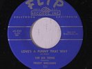 SIX TEENS & TRUDY WILLIAMS: Love's A Funny That Way / Danny (this Is The Last D