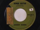 JOHNNY ZORRO: Bongo Guitar / Kangaroo Hop 45 (tol) Oldies