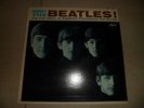 LP-MEET THE BEATLES-CAPITOL T-2047 (RED PROMO STAMP ON BACK COVER)