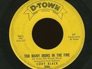 Rare Northern Soul Cody Black Too Many Irons In The Fire on D-Town