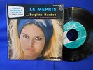 BRIGITTE BARDOT le mepris 4 TRACKS ORIG FRANCE EXC+