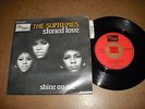 THE SUPREMES - STONED LOVE - SHINE ON ME - 45 PS- LISTEN - NORTHERN SOUL POPCORN