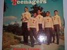 The Teenagers Featuring Frankie Lymon LP RARE Red Label Gee Doo Wop G+