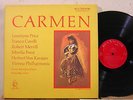 TAS RCA Soria LDS-6164 BIZET Carmen Price Corelli Karajan Merrill 3LP 2S NM