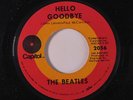 BEATLES: Hello Goodbye / I Am The Walrus 45 (red/orange target label 'round' lo