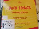Bach Sonata GEORGES ENESCO violin Remington PL-1-149 RARE 10