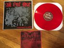ALL OUT WAR Condemned To Suffer Rare Lp Lmt 395 Clear Red