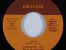 Disco Funk 45 CHOCOLATE + JOY & ROCKIN SIDNEY Dog It DISCO SEX VG+ HEAR