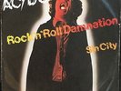 AC/DC Rock N Roll Damnation / Sin City -- Rare Promo Single aus Deutschland