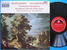 Columbia SAX 2514 Schubert Sym. 5 - 8 Otto Klemperer 2nd Label NM