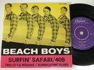 Mega rare The Beach Boys EP Ten little Indians Sweden Capitol EAP 4-1808 VG++