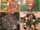 4 Iron Maiden Records 2 Picture Discs With Posters