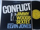 JIMMY WOODS SEXTET conflict  Original OZ CONTEMPORARY lp EX+