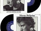 JOHNNY HALLYDAY CASUALTY OF LOVE 45 TOURS VINYL ESPAGNOL SPAIN ESPAGNE