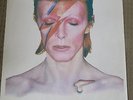 PROMOTIONAL POSTER David Bowie Aladdin Sane Ziggy Stardust Hunky Dory Blackstar