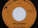 Northern Soul 45 IKE & TINA TURNER Dust My Broom TANGERINE VG+ HEAR