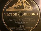 COLLINS AND HARLAN N1gger Loves His Possum VICTOR Pre-War Racist 78rpm