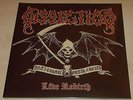 DISSECTION-LIVE REBIRTH-2013 2xLP SPLATTER VINYL-LIMITED TO 250-NEW & SEALED