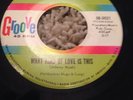 Rare Northern Soul Original Johnny Nash What Kind Of Love Is This Groove