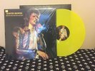 DAVID BOWIE 12'' LP VINYL FREAK OUT FAR OUT IN OUT LTD 100# COPIES YELLOW