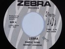 Funk 45 ZEBRA Simple Song ZEBRA VG+ HEAR