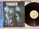 TOBRUK WILD ON THE RUN EMI EMS-81727 Japanese Pressing OBI Vinyl LP