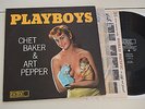 Art Pepper Chet Baker Playboys NM DG World Pacific lp Cheesecake inner sleeves