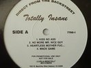 BAY AREA GANGSTA RAP LP TOTALLY INSANE Direct From The Backtreet IN A MINUTE