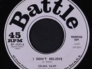 ZELMA CLIFF: I Don't Believe / Good Night My Love 45 (dj) Soul