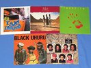5 REGGAE ALBUMS---BLACK UHURU+ STEEL PULSE+ THE WAILERS BAND+ IDENTITY+ ASWAD
