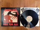 Metallica original 1983 kill em all roadrunner records vinyl LP