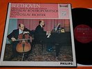 Richter Rostropovich Beethoven 5 Cello Sonatas Dutch Philips Hifi Stereo 2LP NM