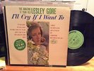 LESLEY GORE: I'll Cry If I Want To, Mercury Records, Mono, Promo, OOP  LP
