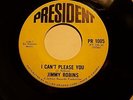 Insanely Rare Canada Northern Soul 45 Jimmy Robins I Can't Please You Pristine