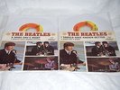 THE BEATLES 'HARD DAY'S NIGHT/I SHOULD HAVE KNOWN BETTER' 2 45 RECORDS W/SLEEVES