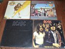 4  AC/DC  Record Albums High Voltage Dirty Deeds Highway to Hell Back in Black