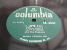 CLIFF RICHARD I LOVE YOU / ''D'' IN LOVE VERY RARE 78 RPM RECORD