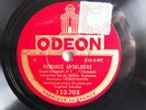 78rpm BRONISLAW HUBERMAN (Violin) plays ZARZYCKI MAZURKA - ODEON