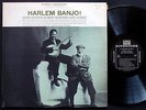 ELMER SNOWDEN CLIFF JACKSON Harlem Banjo LP Orig US 1960 JAZZ STEREO
