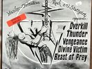 HEAVY METAL SAMPLER LP GERMAN PRESS EX/EX Overkill / Thunder / Vengeance...