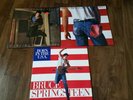 Bruce Springsteen Born in the USA LP, Single and Dancing in the Dark 12