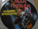 Iron maiden LP -  Maiden England (UK Promo Picture Disc)