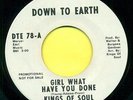 KINGS OF SOUL Girl What Have You Done b/w Same PROMO
