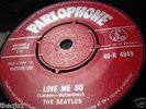 Beatles Love Me Do. Original 1962 red label 7inch 45 MIGB label wording.V/G PLUS
