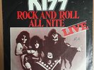 rare KISS rock and roll all nite live Holland dutch 45 7