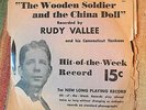 RARE Hit of the Week DURIUM Record Rudy Vallee - MINT / UNPLAYED? w/sleeve