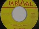 Crossover Soul 45 - Matt Brown - Thank You Baby - Jar-Val - mp3